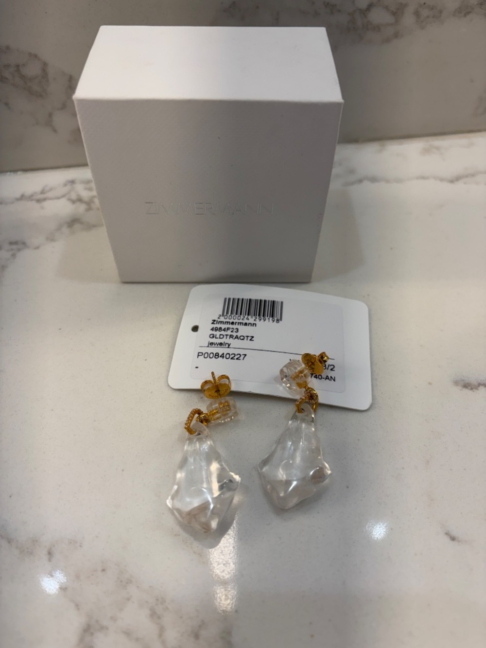 Zimmermann crystal chandelier earrings - Picture 5 of 9